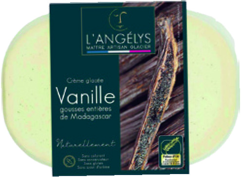 CRÈME GLACÉE VANILLE L’ANGELYS