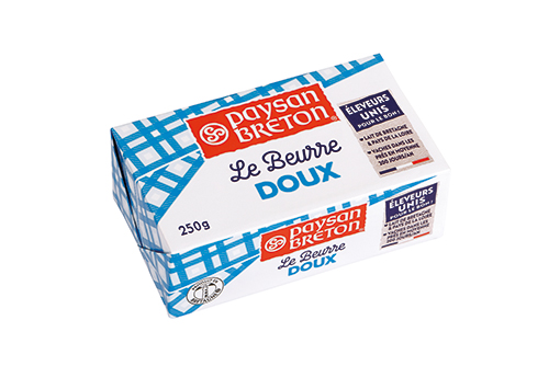LE BEURRE DOUX 82% DE MAT.GR.