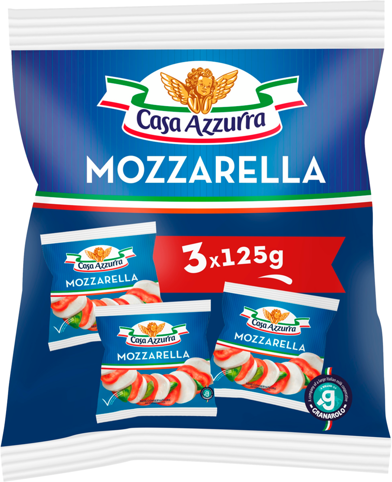 Mozzarella 16% Mat.Gr.