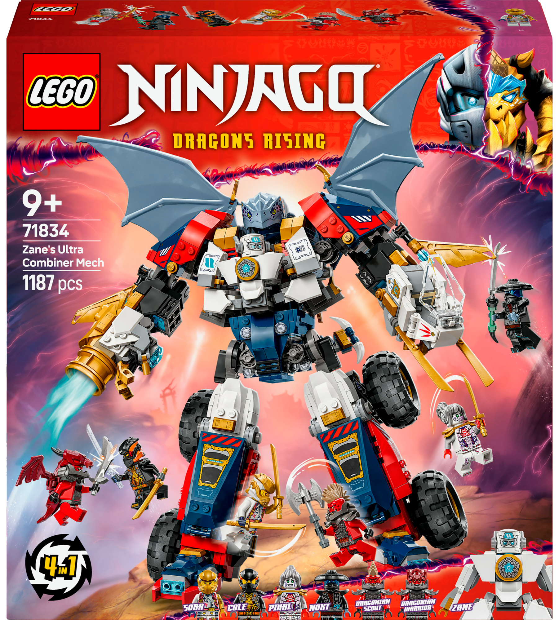 ROBOT ULTRA COMBO DE ZANE 4-EN-1