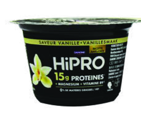 CRÈME DESSERT SAVEUR VANILLE, FRUIT MYRTILLE, COCO HIPRO