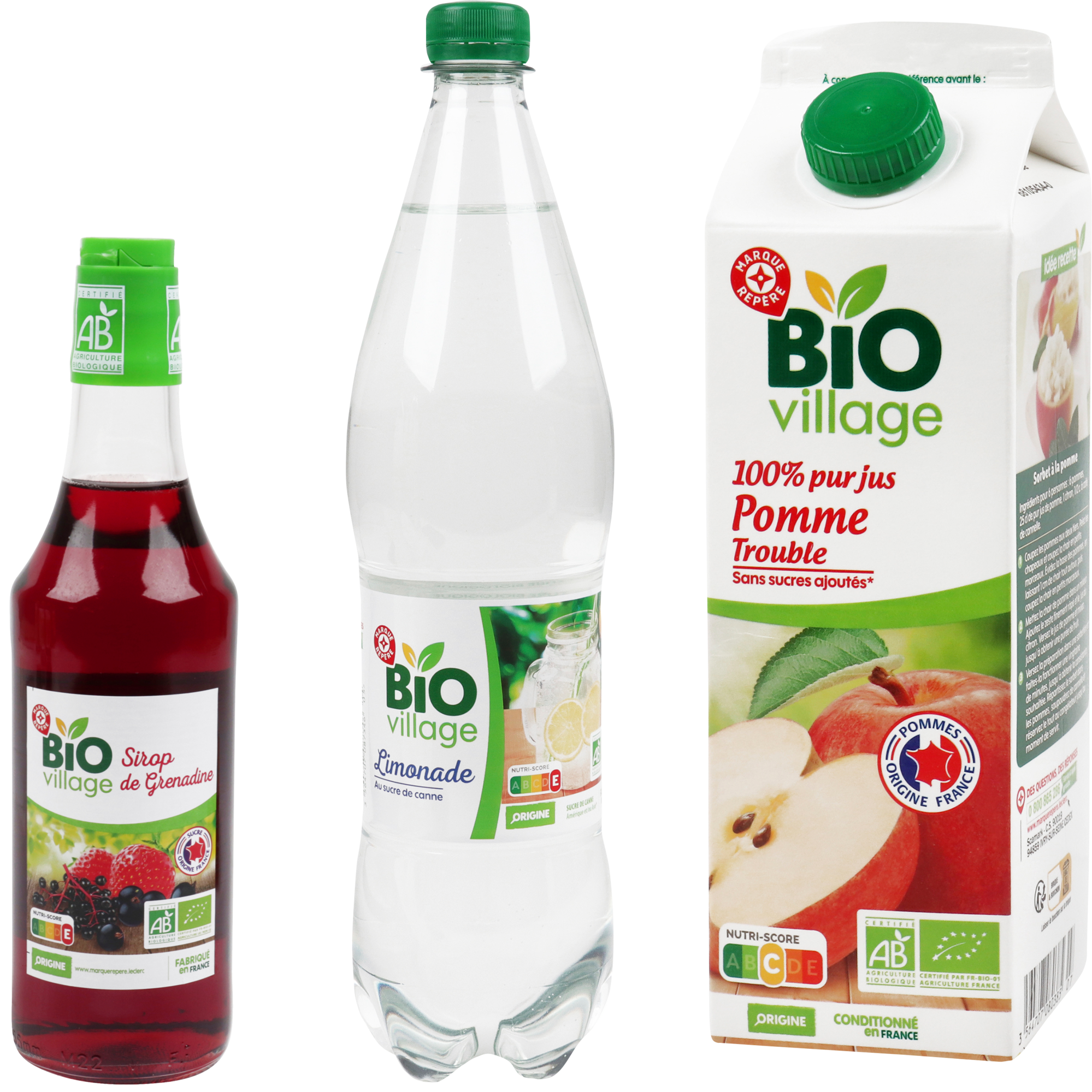 SUR LES BOISSONS SANS ALCOOL PRÉSENTES EN MAGASINS DE LA GAMME "BIO VILLAGE" (HORS RAYON FRAIS).
