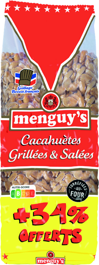 CACAHUETES GRILLÉES SALÉES