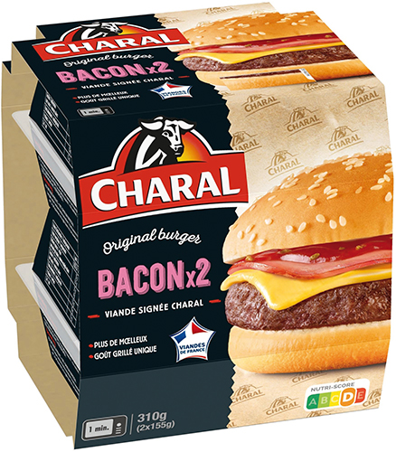 Bacon burger x 2