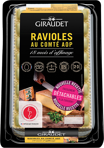 RAVIOLES AU COMTÉ AOP