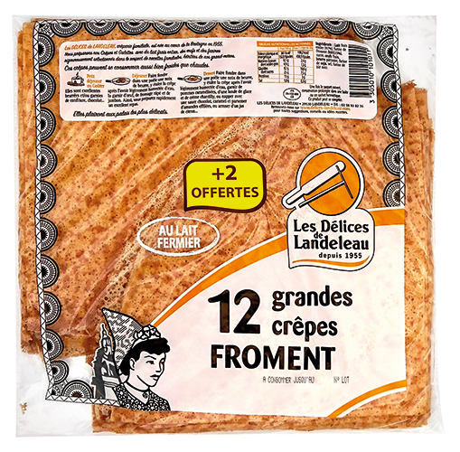 GRANDES CRÊPES DE FROMENT