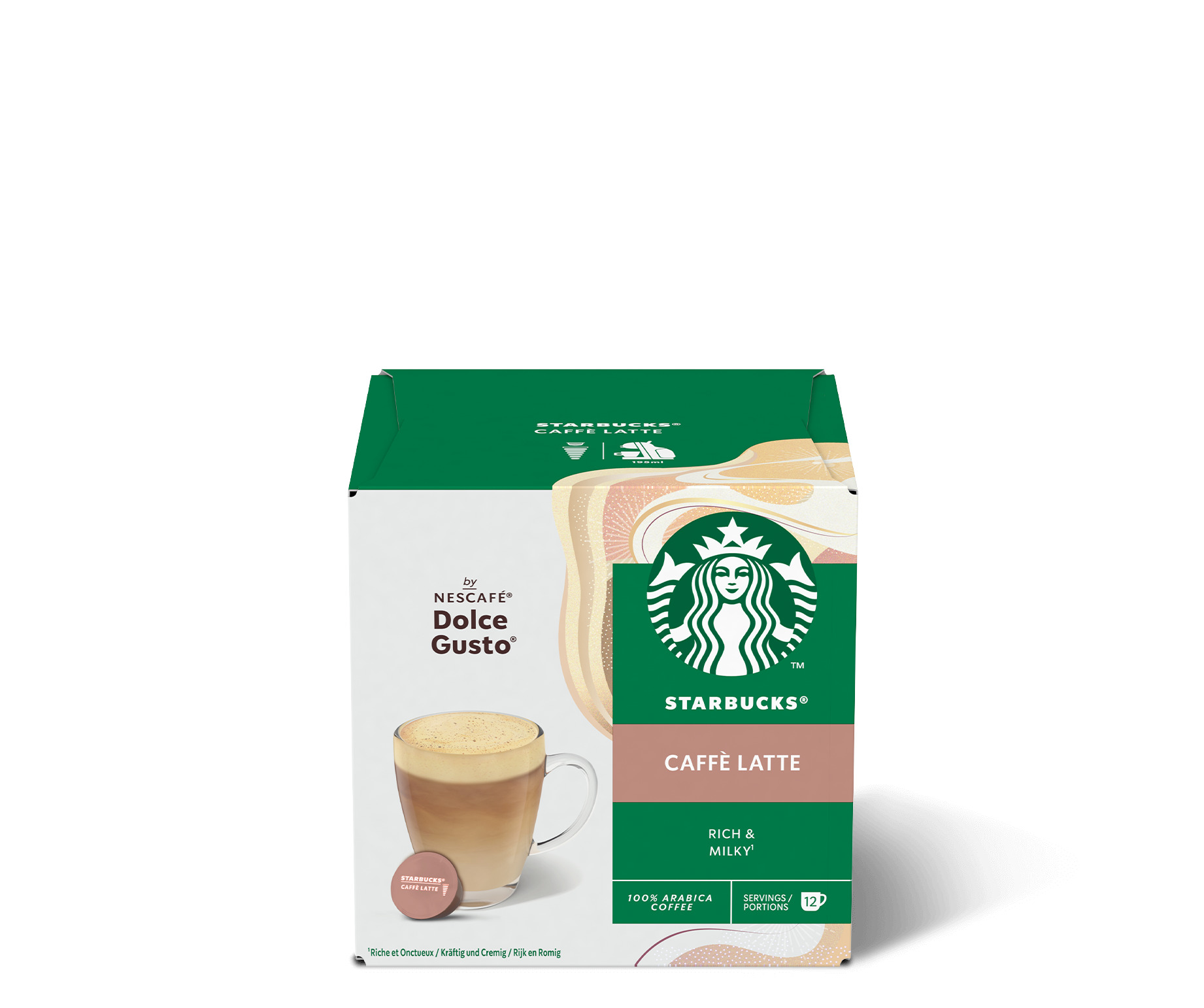 CAPSULES DE CAFÉ BY NESCAFÉ DOLCE GUSTO CAFFE LATTE