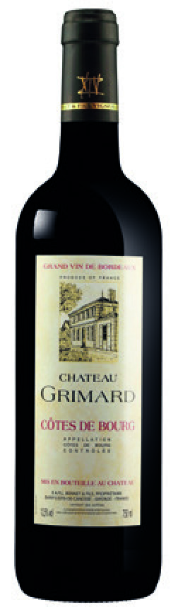 AOC(2) CÔTES DE BOURG CHÂTEAU GRIMARD 2020