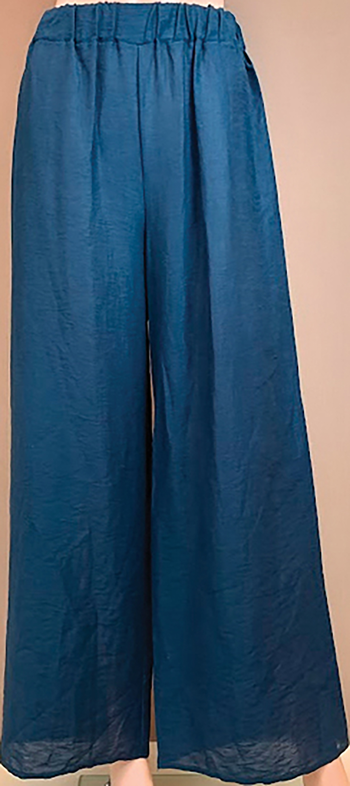 PANTALON FLUIDE TAILLE ÉLASTIQUÉE