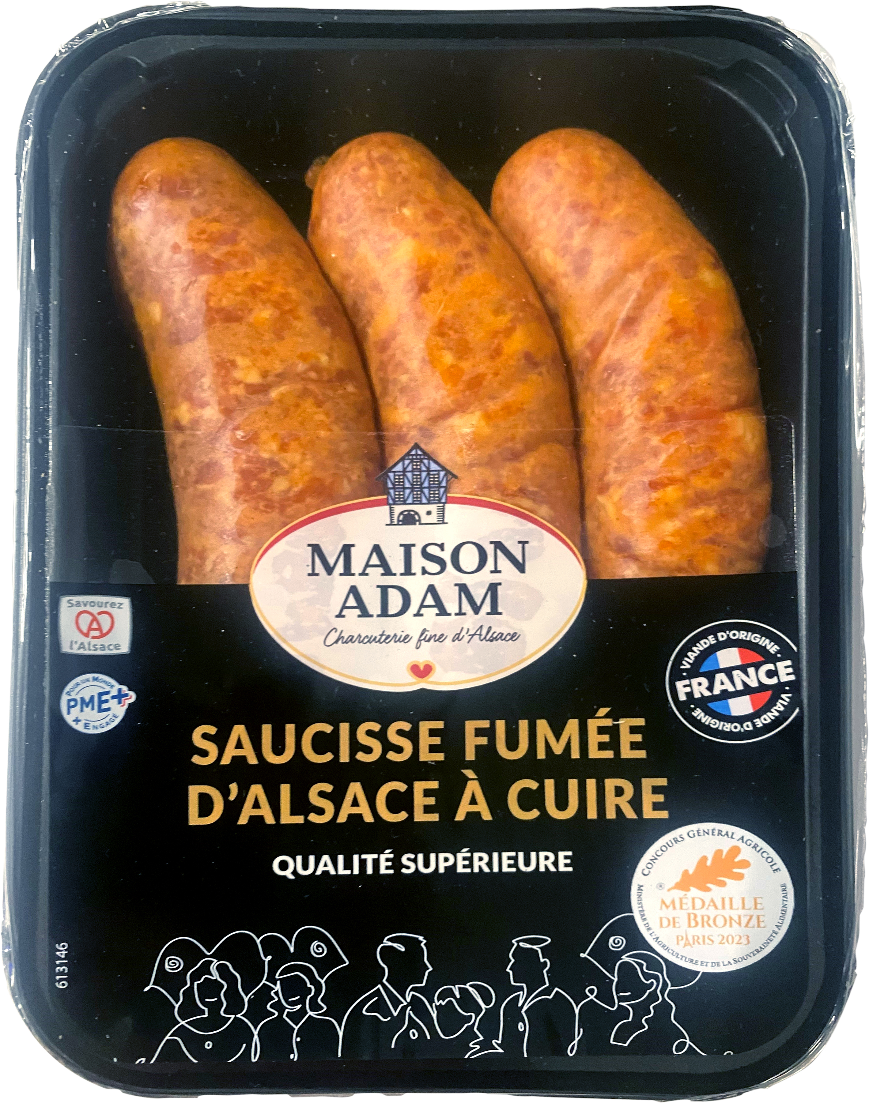 SAUCISSES FUMÉES À CUIRE