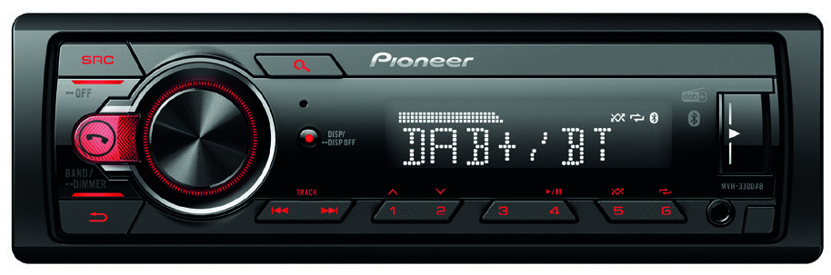 AUTORADIO NUMÉRIQUE BLUETOOTH MVH-330DAB