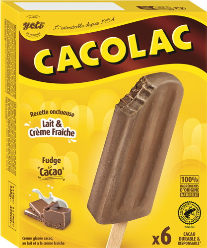 YETI CACOLAC FUDGE CACAO SURGELÉ