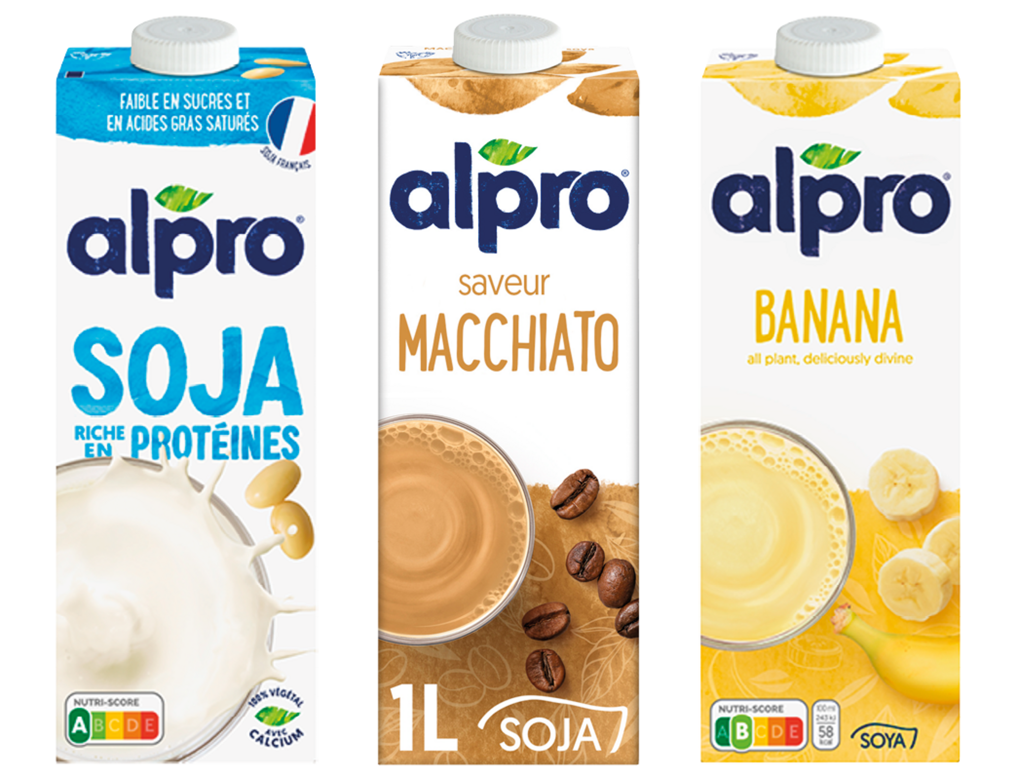 SUR LES PRODUITS PRÉSENTS EN MAGASIN DE LA GAMME ALPRO BOISSON VEGETALE