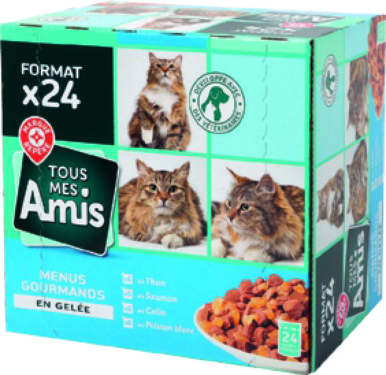MENU GOURMAND POUR CHAT