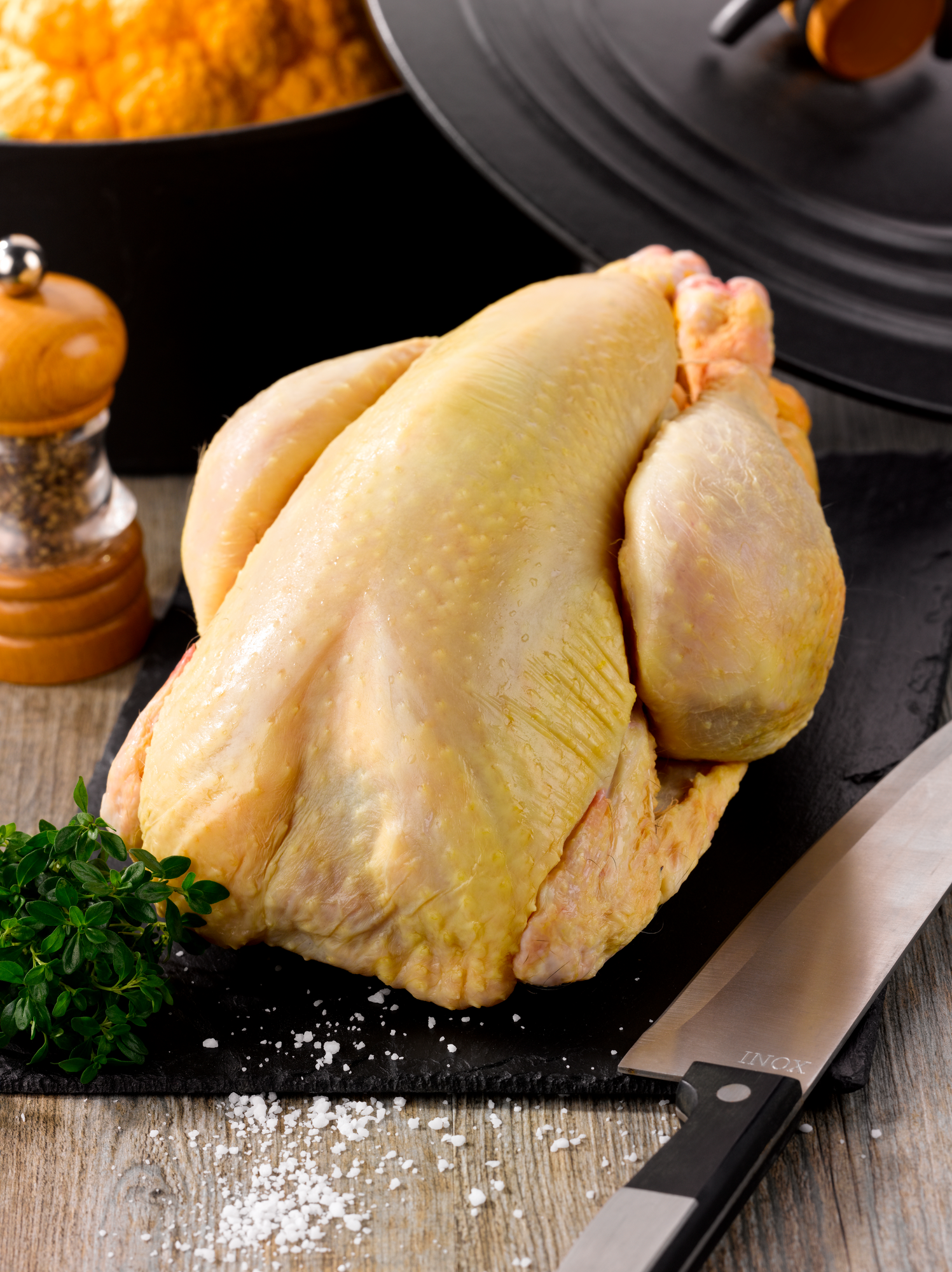 POULET FERMIER JAUNE LABEL ROUGE IGP