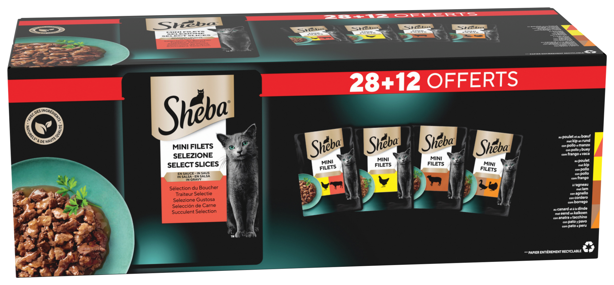 MINI FILETS POUR CHAT SELEZIONE