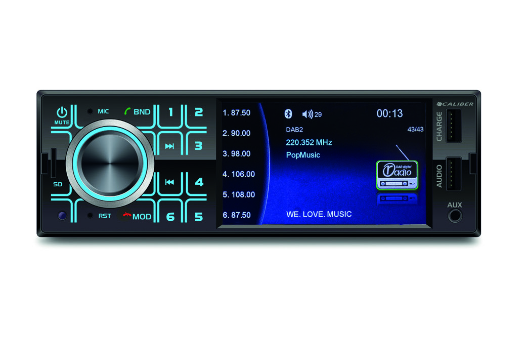 AUTORADIO NUMÉRIQUE BLUETOOTH RMD404DAB-BT