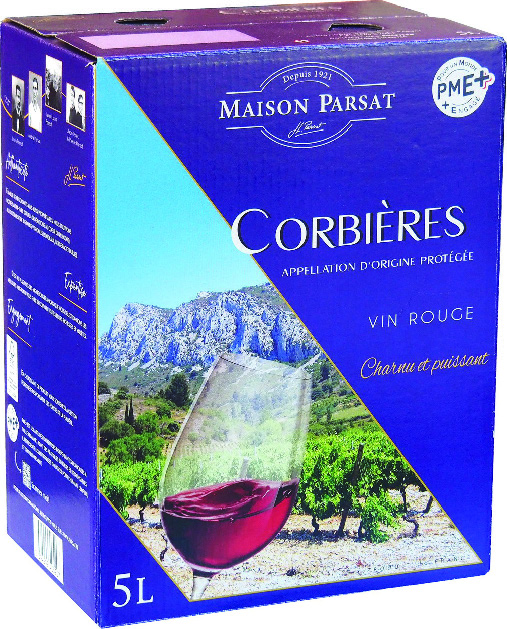 A.O.P(1) CORBIÈRES(2) MAISON PARSAT