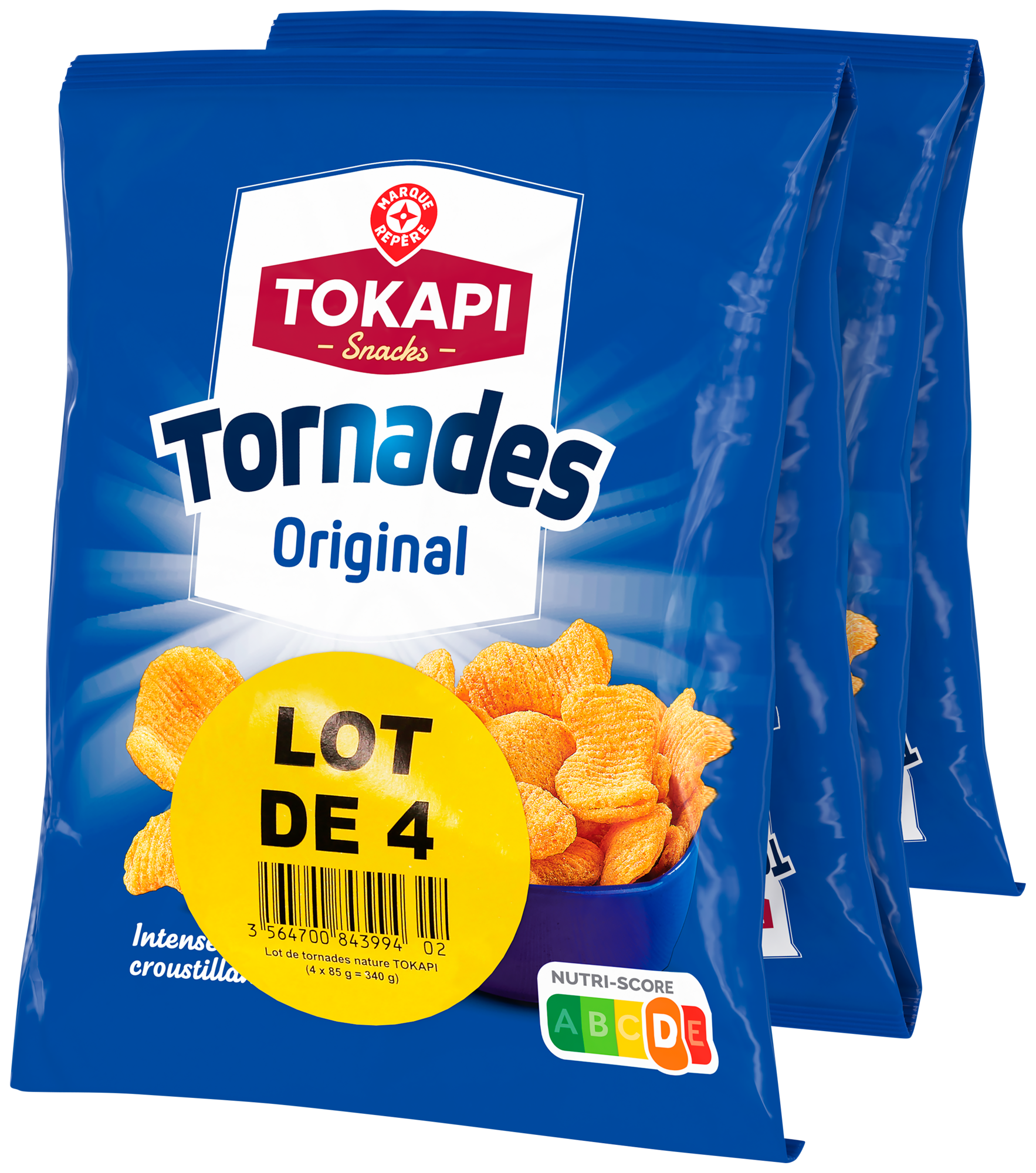 TORNADES NATURE - LOT X4