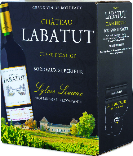 A.O.P(1) BORDEAUX SUPÉRIEUR(2) CHÂTEAU LABATUT CUVÉE PRESTIGE