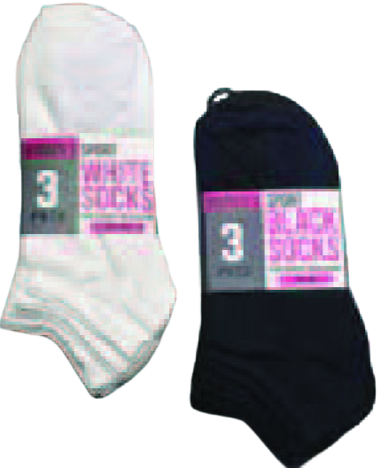 LOT DE 3 CHAUSSETTES TIGES COURTES