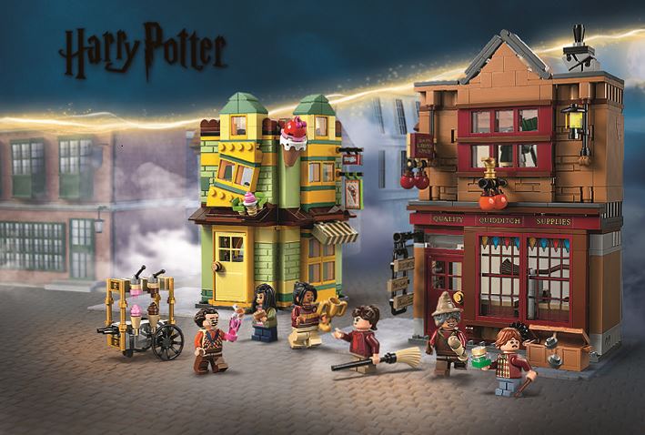 MAGASIN D'ACCESSOIRES DE QUIDDITCH ET MARCHAND DE GLACES