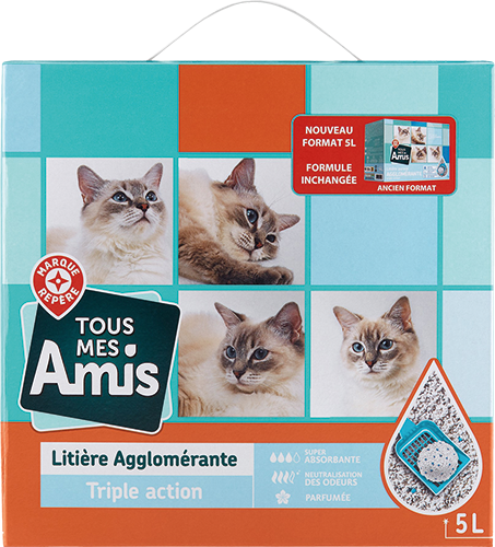 LITIÈRE PURETÉ AGGLOMÉRANTE