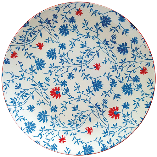 ASSIETTE PLATE FAUSTINE 26,5 CM