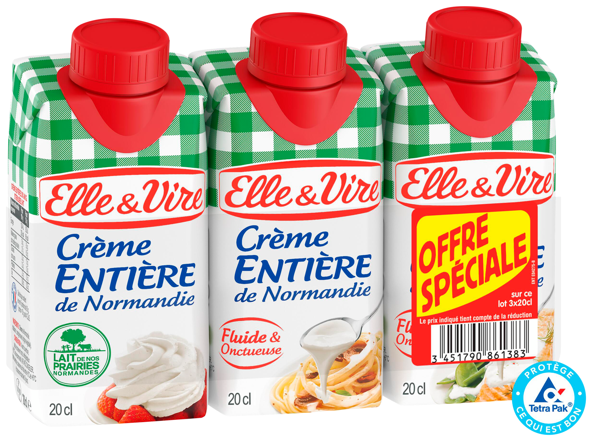 Crème entière de Normandie fluide 30% Mat. Gr. 