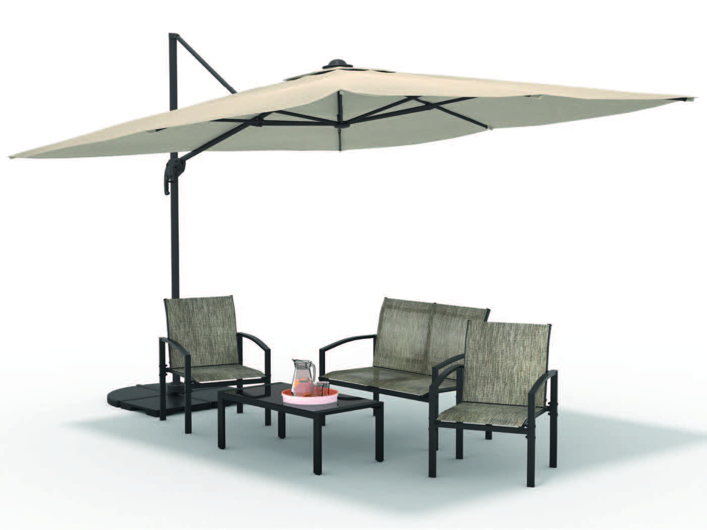 PARASOL EXCENTRÉ(1)(2)