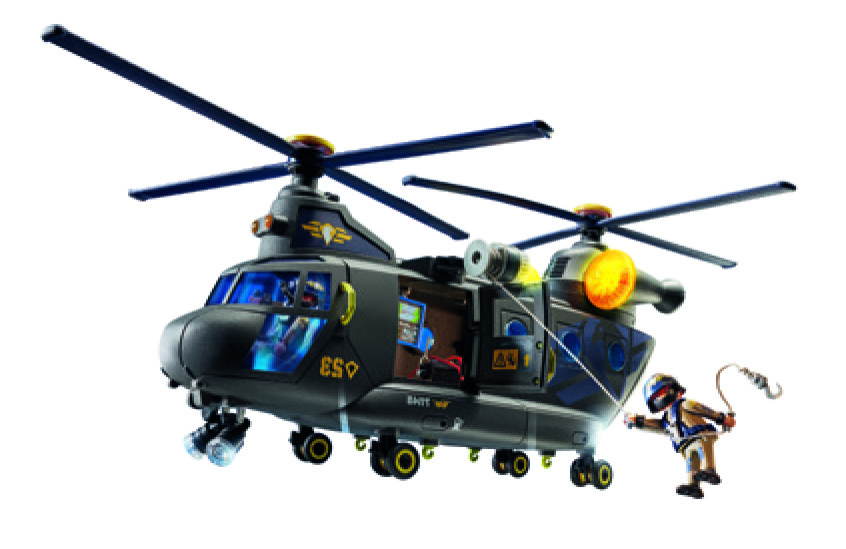 TINY HOUSE/HÉLICOPTÈRE DES FORCES SPÉCIALES