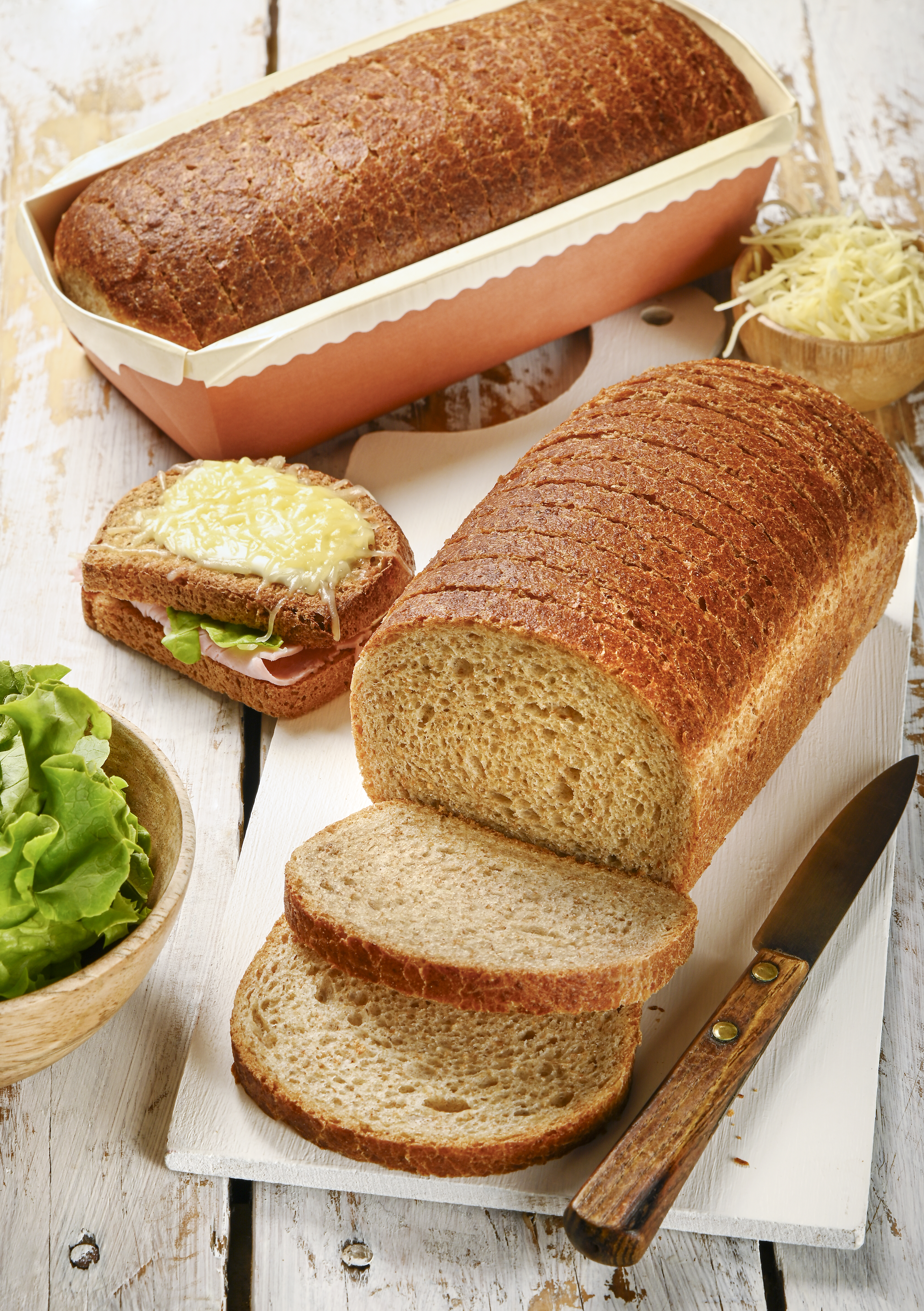 PAIN DE MIE COMPLET
                                TRANCHÉ BIO