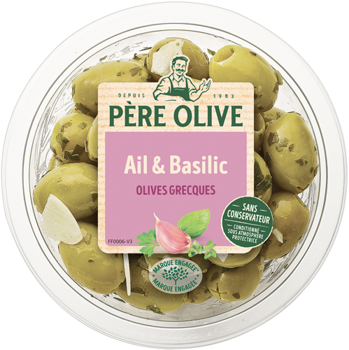 OLIVES AIL & BASILIC