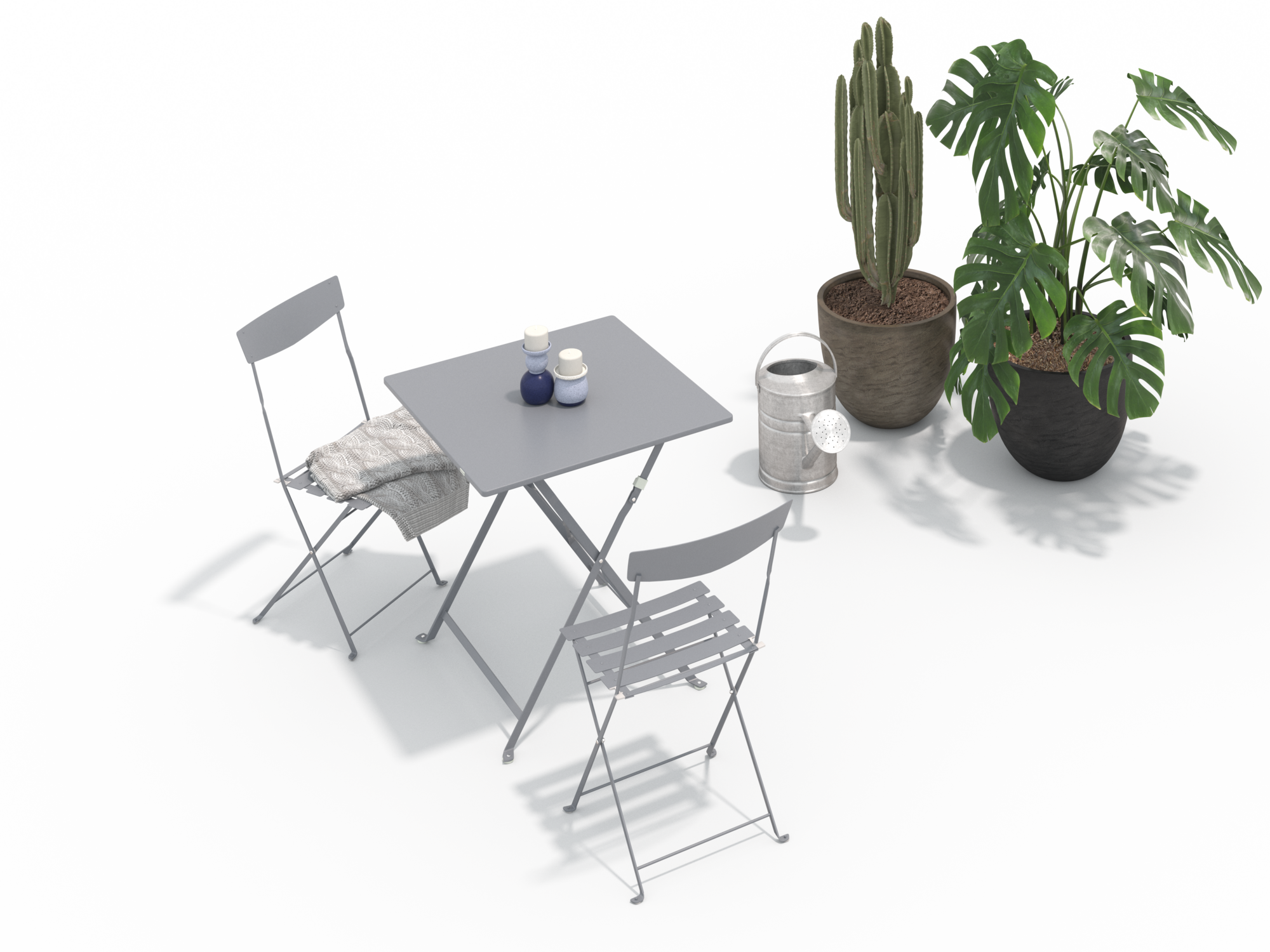 CHAISE METAL PLIANTE