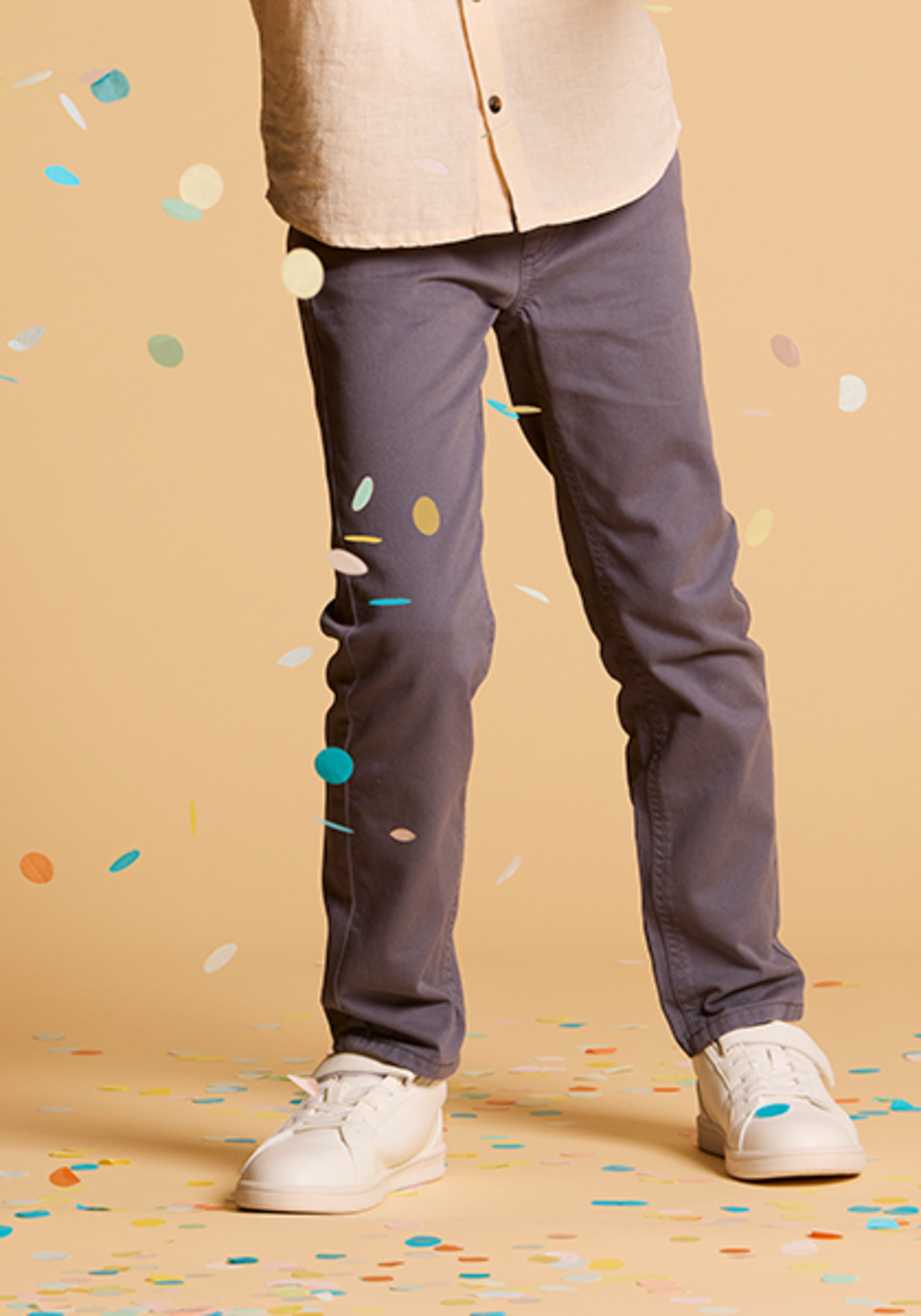 PANTALON TOILE ENFANT 