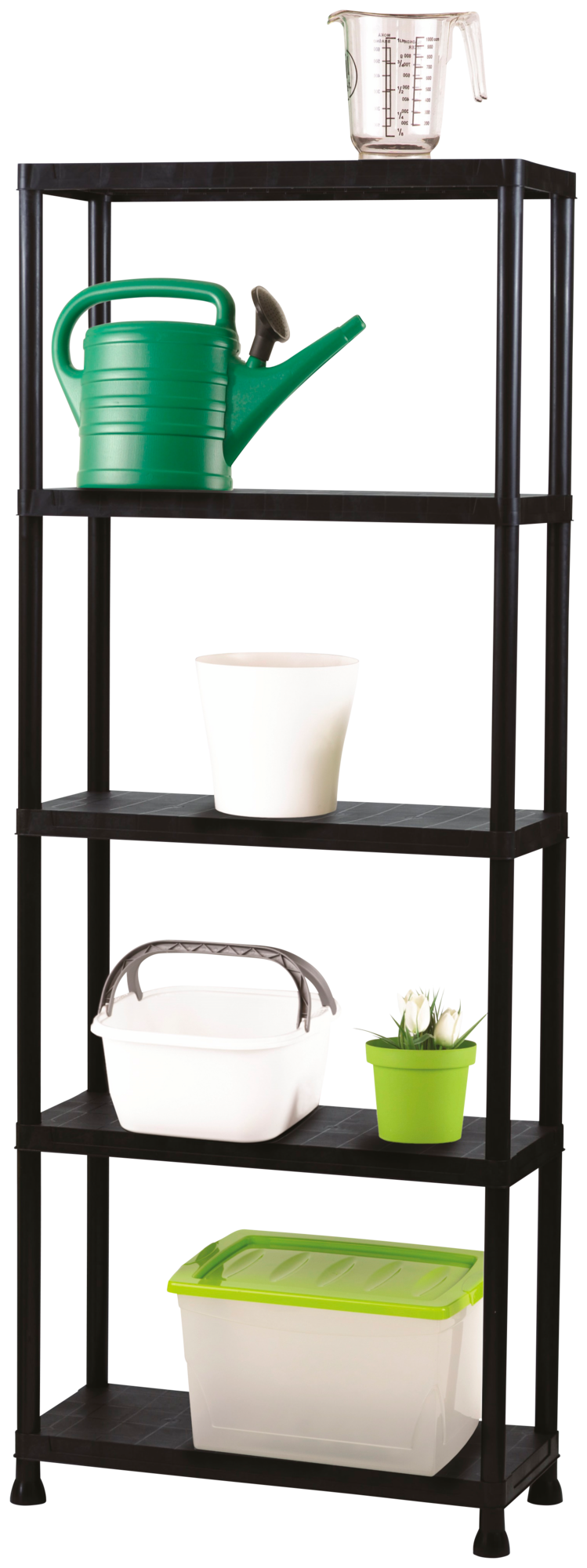 ÉTAGÈRE RÉSINE 5 TABLETTES