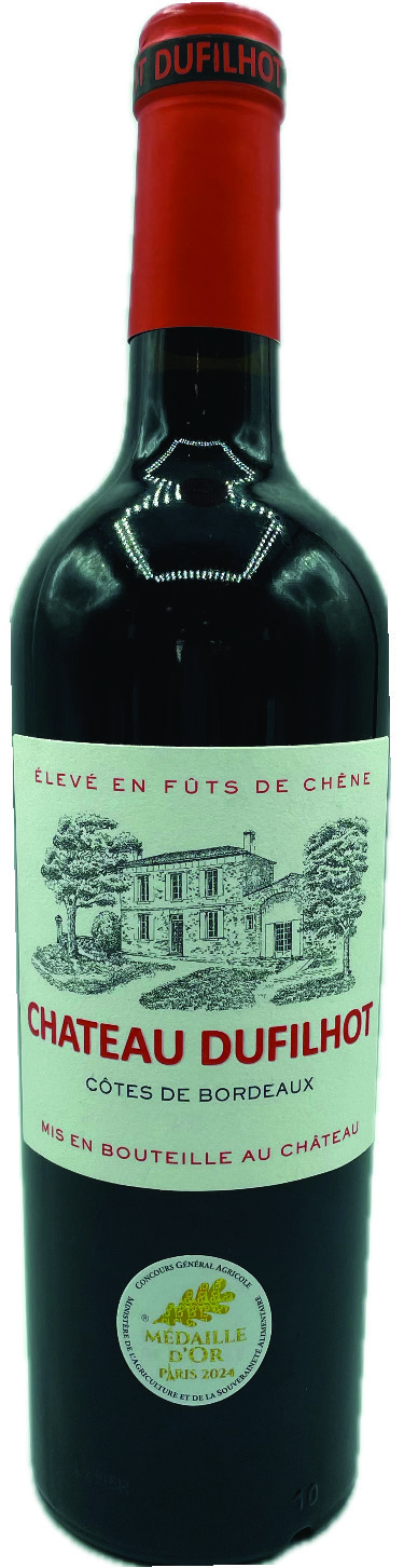 A.O.P(1) CÔTES DE BORDEAUX(2) CHÂTEAU DUFILHOT