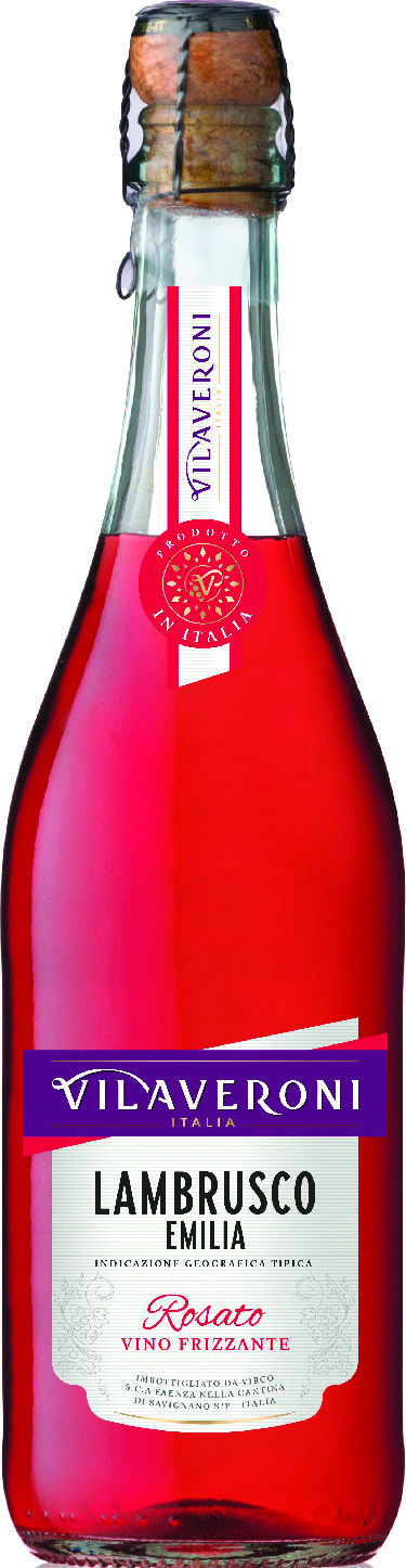 I.G.T.(2) VIN D’ITALIE LAMBRUSCO EMILIA VILAVERONI