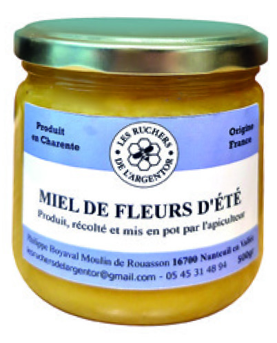 MIEL DE FLEURS D’ÉTÉ LES RUCHERS DE L’ARGENTOR
