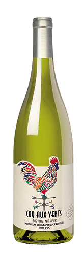 VIN BLANC OU ROSÉ IGP PAYS D’OC COQ AUX VENTS