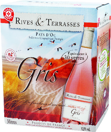 I.G.P(1) PAYS D’OC GRIS(2) RIVES & TERRASSES