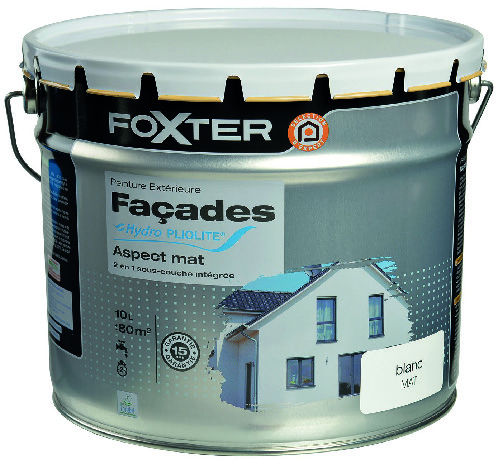 PEINTURE FAÇADES HYDRO PLIOLITE 10 L