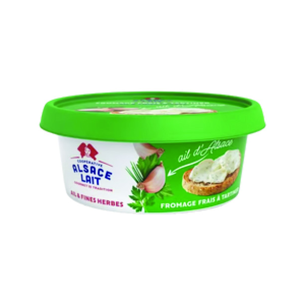 FROMAGE FRAIS À TARTINER AIL ET FINES HERBES