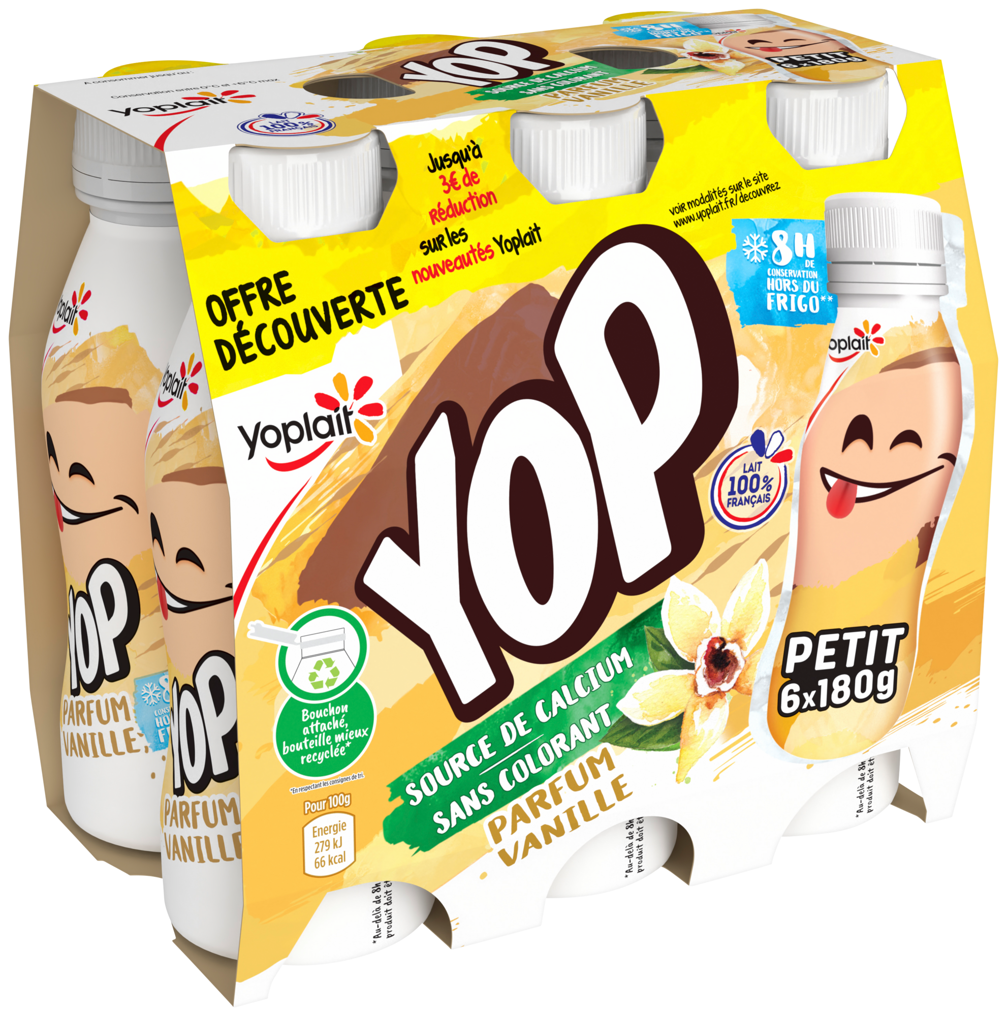 P'tit Yop Parfum Vanille Offre découverte