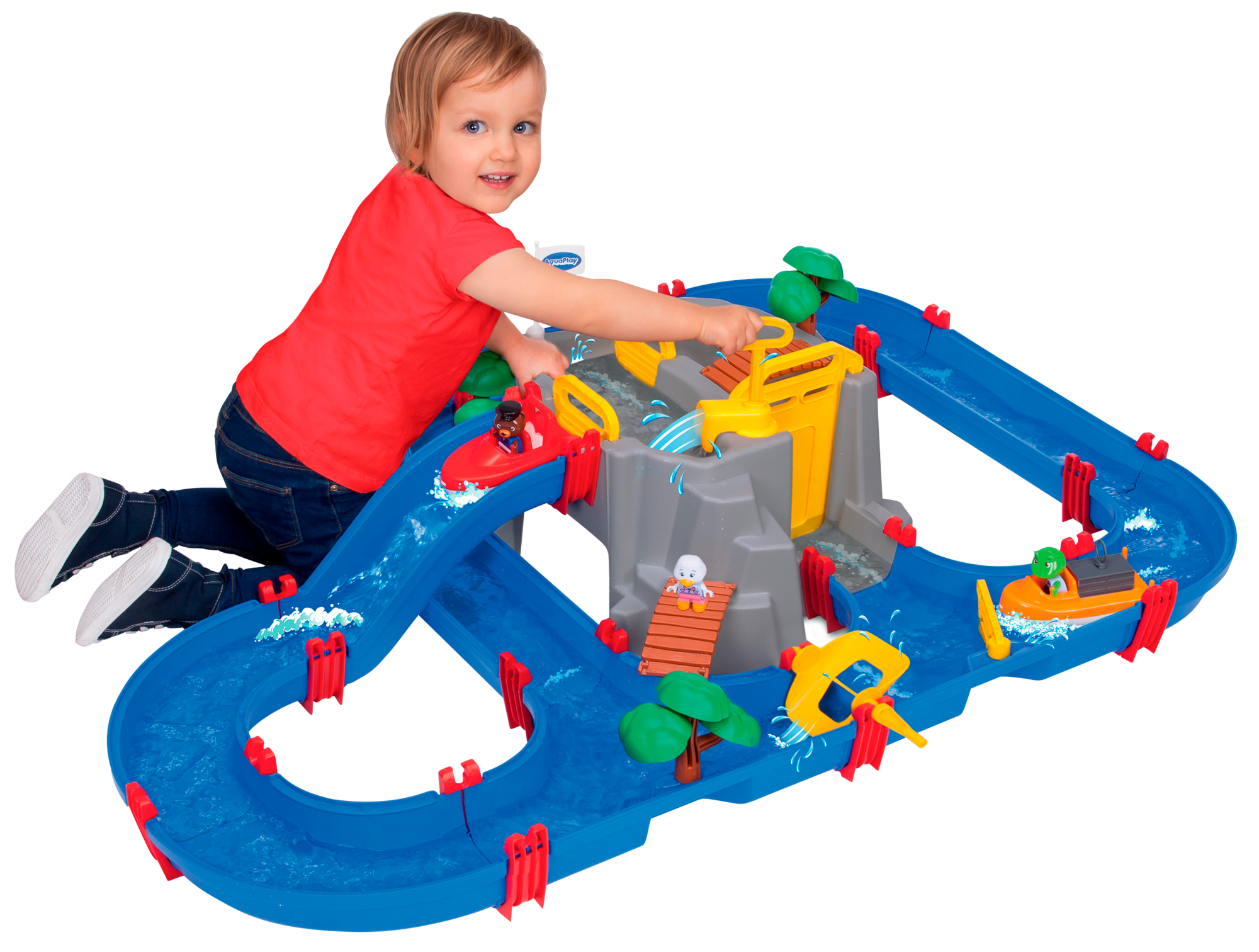 Circuit de jeu d'eau "Aquaplay"