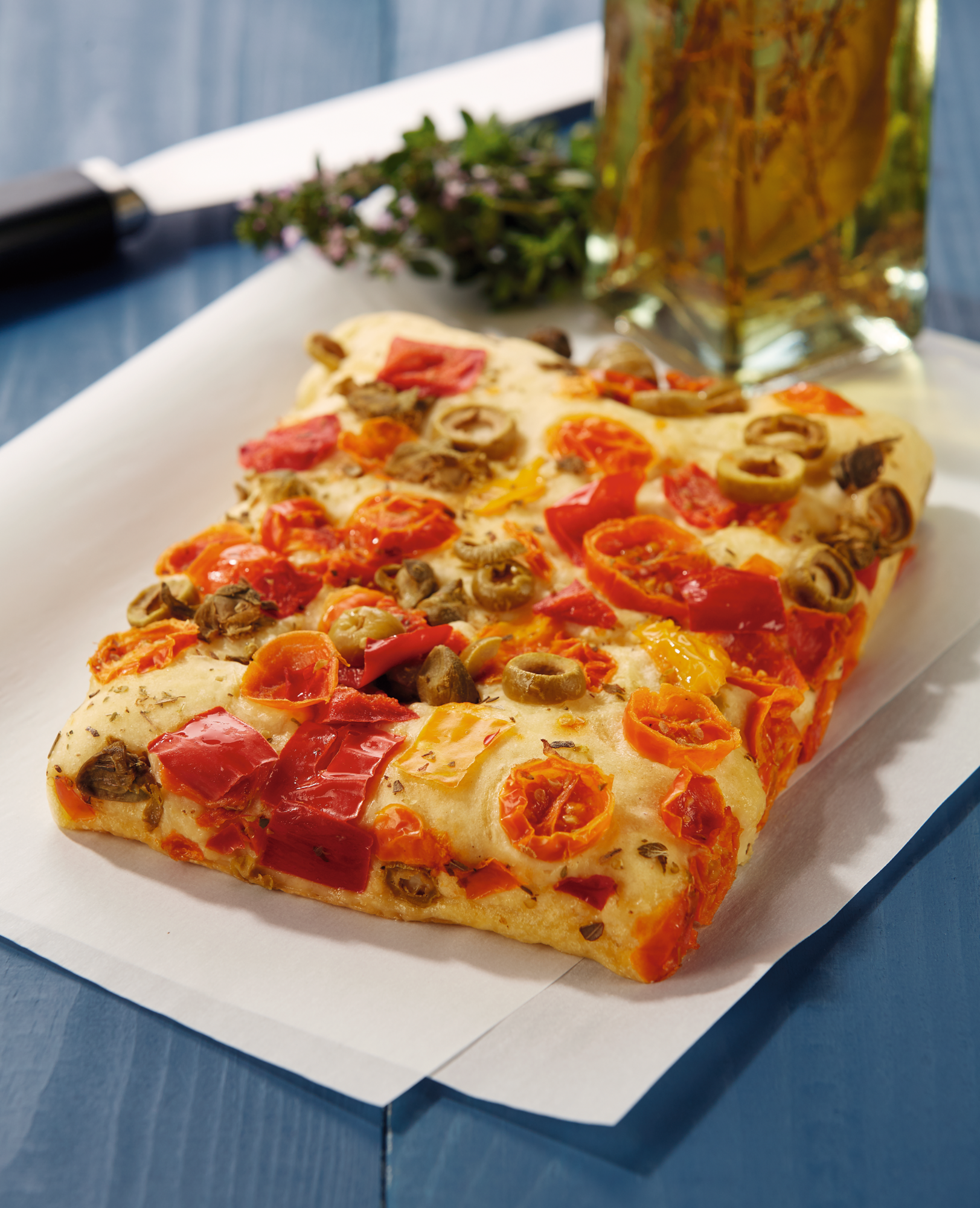 Focaccia Méditerranéenne