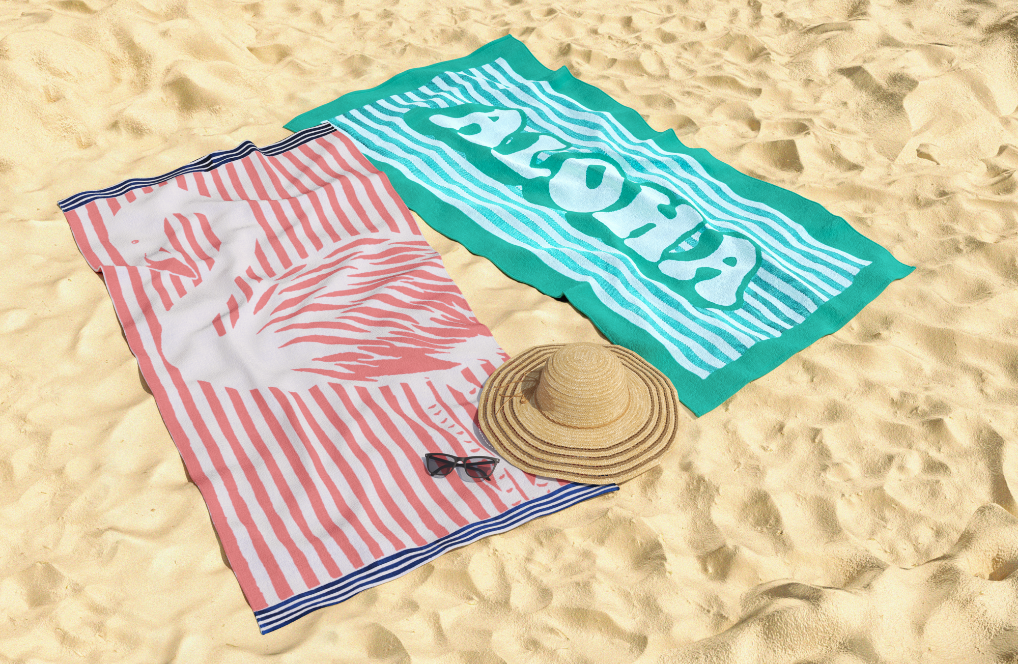 DRAP DE PLAGE 80X160 CM