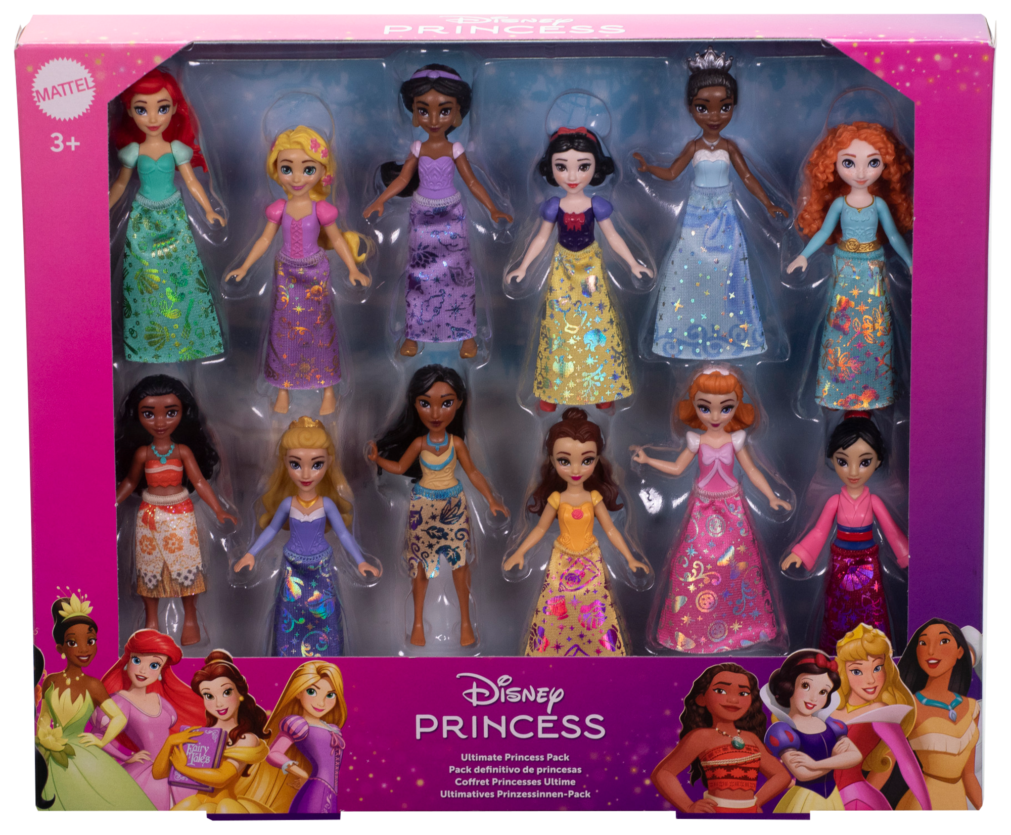 Coffret de figurines princesses