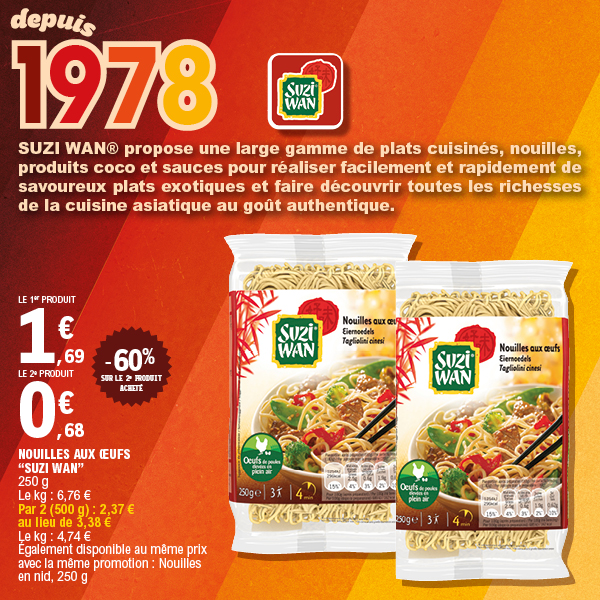NOUILLES AUX ŒUFS