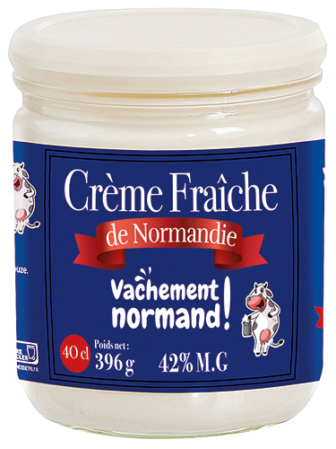 CRÈME FRAÎCHE DE NORMANDIE 42% MAT.GR.